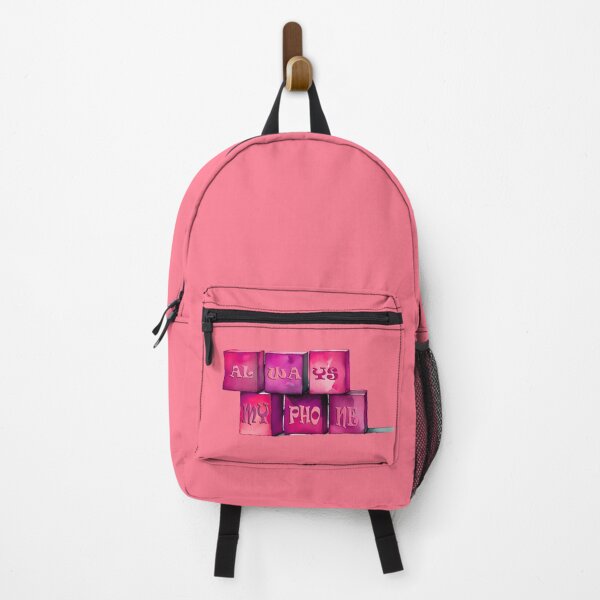 Item preview, Always on my Phone Pun Fun with Words on Blocks Style 1a Colors 3 of 6 designed and sold by Beachy.