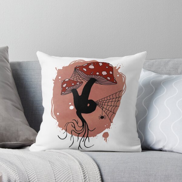 Item preview, Fly agaric with roots designed and sold by ChallaDesign.