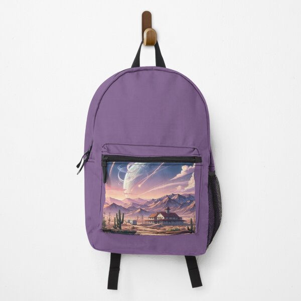 Item preview, Alien Shuttle in the Desert designed and sold by BlauesSternWolf.