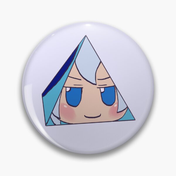 Item preview,  I draw that spinning pyramid cirno fumo plush face / touhou memes designed and sold by RansRoom.