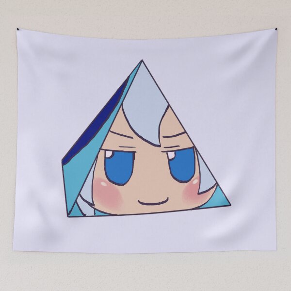 Item preview,  I draw that spinning pyramid cirno fumo plush face / touhou memes designed and sold by RansRoom.