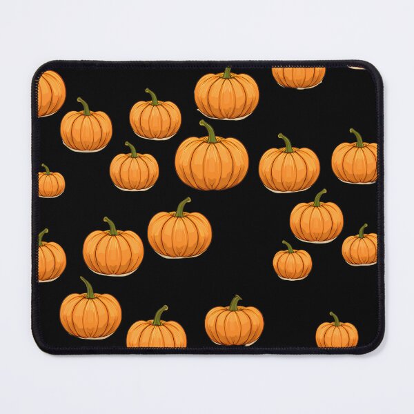 Item preview, lots of orange pumpkins, fairytale style pattern designed and sold by in-leggings.