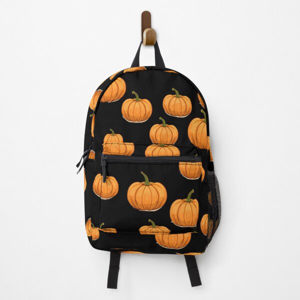 Item preview, lots of orange pumpkins, fairytale style pattern designed and sold by in-leggings.