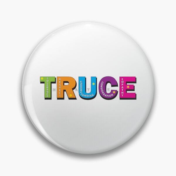 Item preview, TRUCE - End Hate designed and sold by Karen Wood.