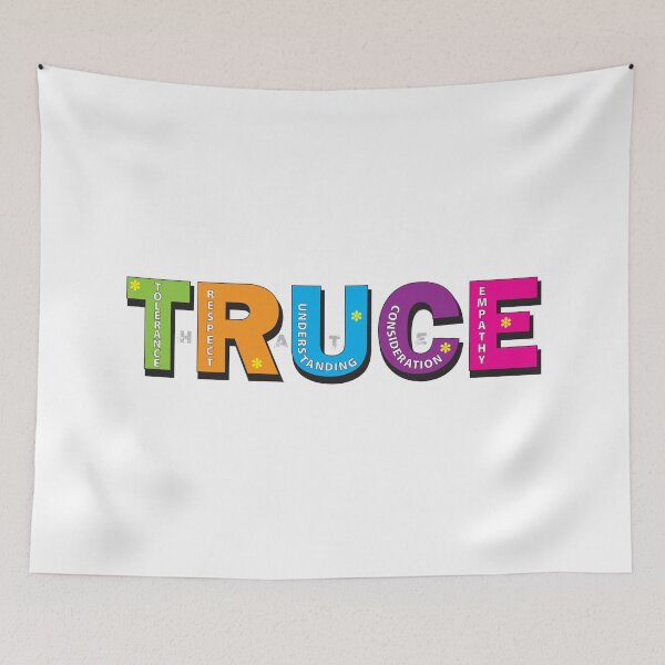 Item preview, TRUCE - End Hate designed and sold by Karen Wood.