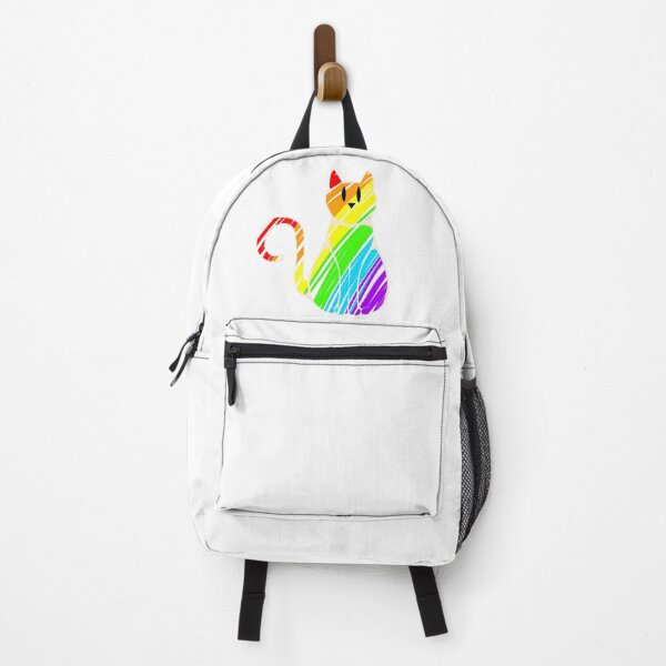 Item preview, Rainbow Ghost Cat designed and sold by Byrdalish.