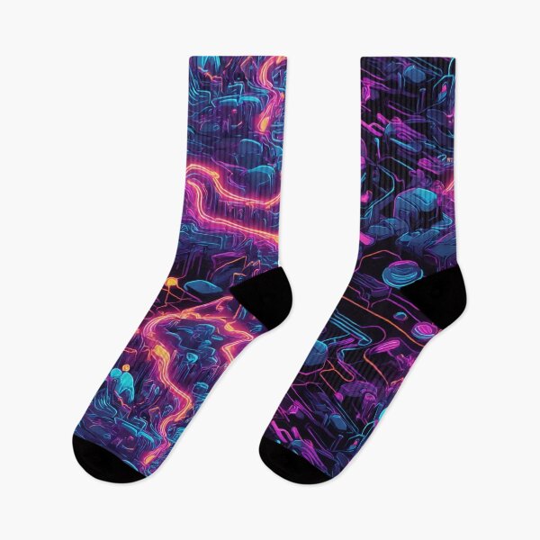 Item preview, Neon Nightscape: Electric Graffiti Groove designed and sold by GracePaigePlaza.