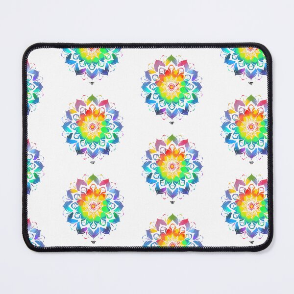 Item preview, Mandala, positive bright designer sticker, for relaxation and home designed and sold by MartynGrey.