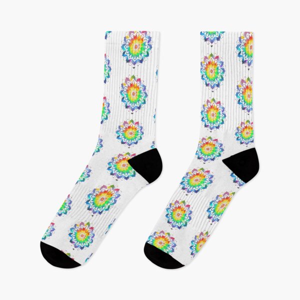 Item preview, Mandala, positive bright designer sticker, for relaxation and home designed and sold by MartynGrey.