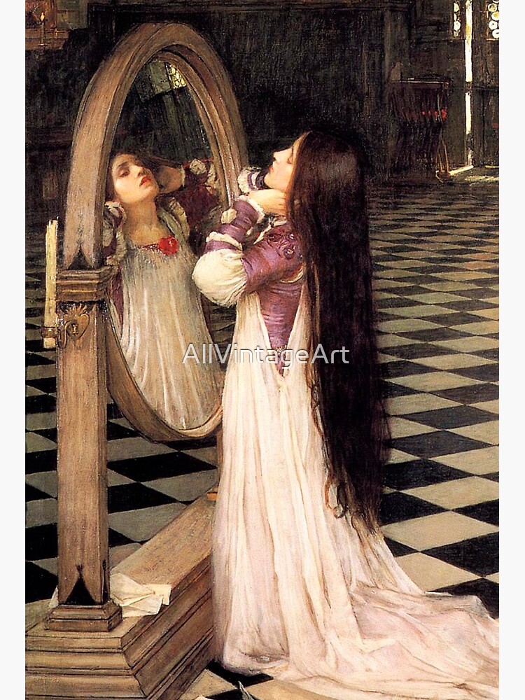 John William Waterhouse Mariana Im Suden 1897 Schone Kunst Galeriedruck Von Allvintageart Redbubble