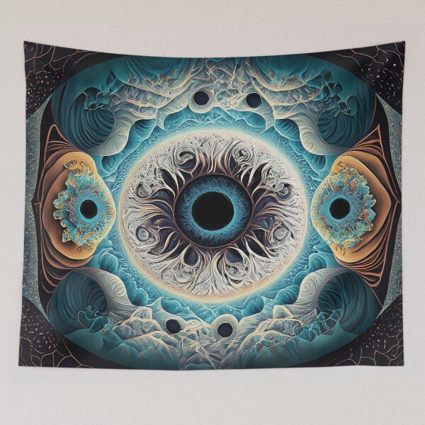 Item preview, Water Eye | Fractals and Mandalas | Sublime Nature designed and sold by monkeybusiness.pt.