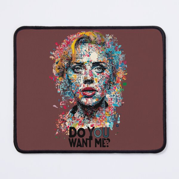 Item preview, Do You Want Me - Colorful Mosaic Woman Portrait designed and sold by TrendZ Style.