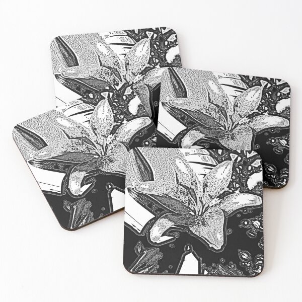 Item preview, amazing and unique black and white abstract unique design   designed and sold by pollywolly.