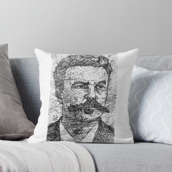 Item preview, GUY DE MAUPASSANT ink portrait .1 designed and sold by lautir.