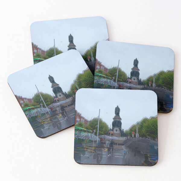 Item preview, O'Connell Street, Dublin on a Rainy Friday designed and sold by Ireland Photography.