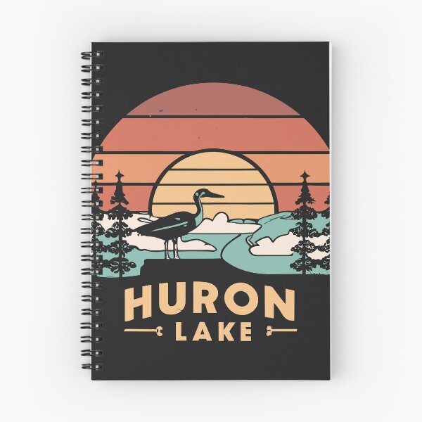 Item preview, Huron Lake Tshirt designed and sold by Duo Knack.