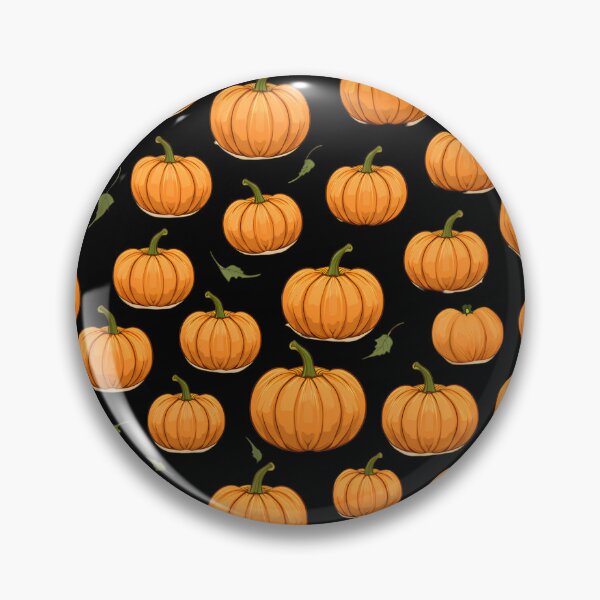 Item preview, halloween pumpkins and leaves, fairytale style pattern designed and sold by in-leggings.