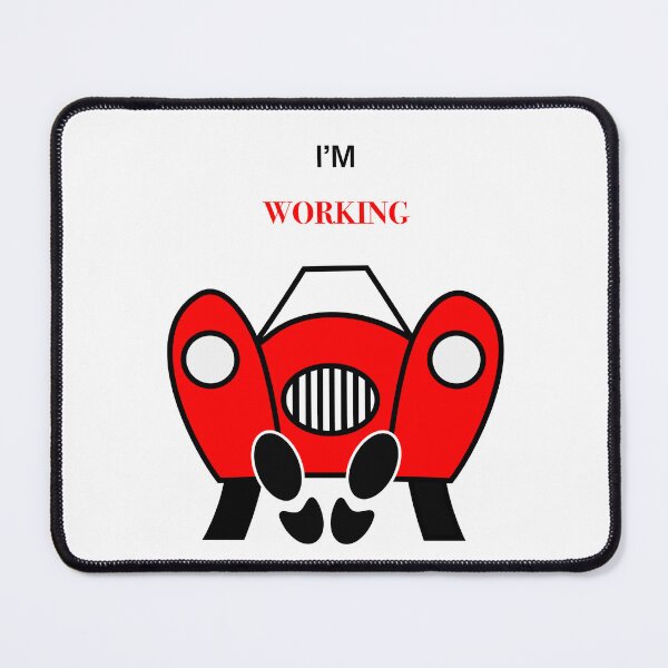 Item preview, I'm Working, the busy person design. designed and sold by trevordaltonart.