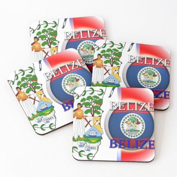 Item preview, The flag of Belize  designed and sold by Lauriano.