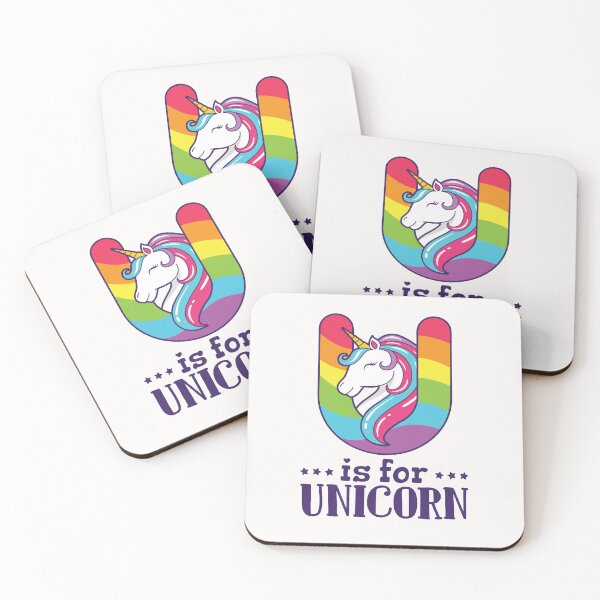 Item preview, U Is for Unicorn designed and sold by jaygo.