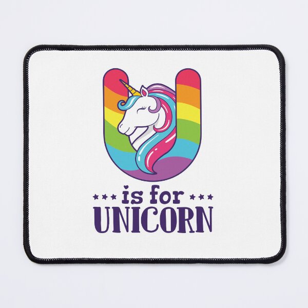 Item preview, U Is for Unicorn designed and sold by jaygo.