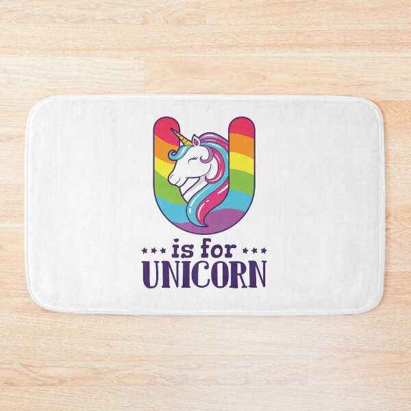 Item preview, U Is for Unicorn designed and sold by jaygo.