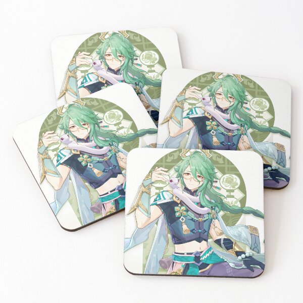 Item preview, Baizhu Official Poster designed and sold by Astral Drop.