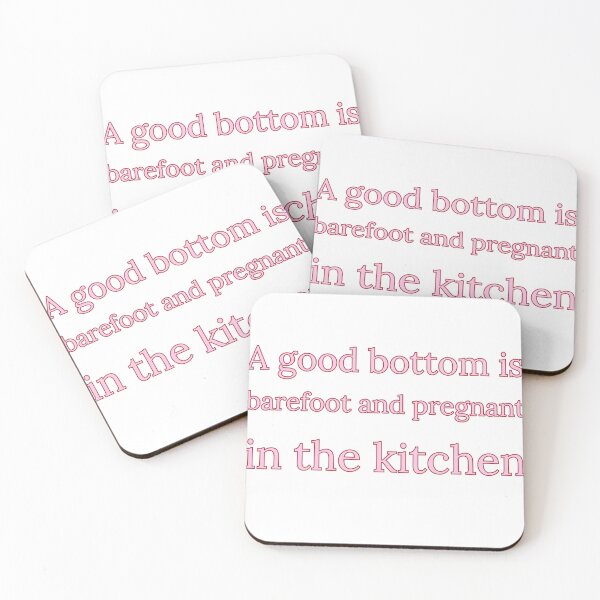Item preview, a good bottom is barefoot and pregnant in the kitchen designed and sold by silkpark.