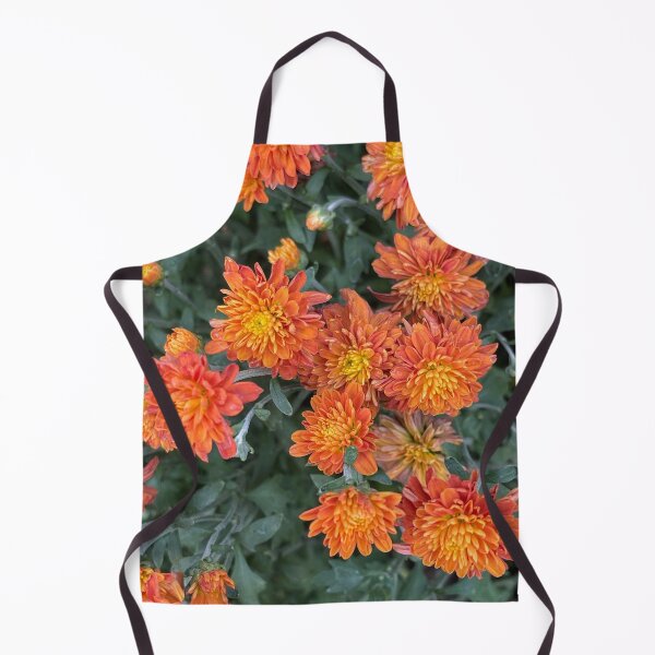 Item preview, Orange Mums Walk designed and sold by bloomingvine.