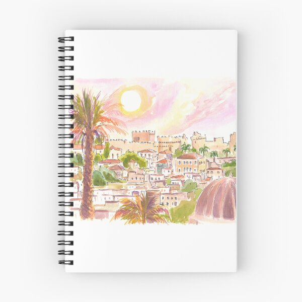 Item preview, City of Rhodes with Impressive Grandmaster Palace designed and sold by artshop77.