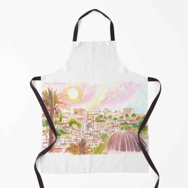 Item preview, City of Rhodes with Impressive Grandmaster Palace designed and sold by artshop77.
