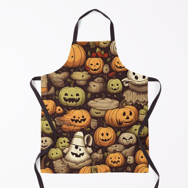 Item preview, Halloween pumkins seamless designed and sold by Witchanun Komutthong.