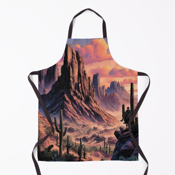 Item preview, Dark and Light at Superstition Mountains designed and sold by BlauesSternWolf.