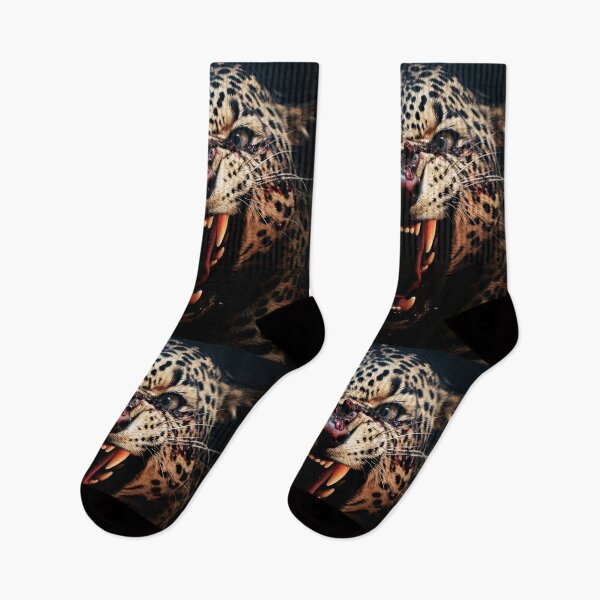 Item preview, Fierce Tiger Face in Wildlife - Roaring Jungle Predator Art designed and sold by JojoArtEvo.