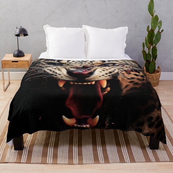Item preview, Fierce Tiger Face in Wildlife - Roaring Jungle Predator Art designed and sold by JojoArtEvo.