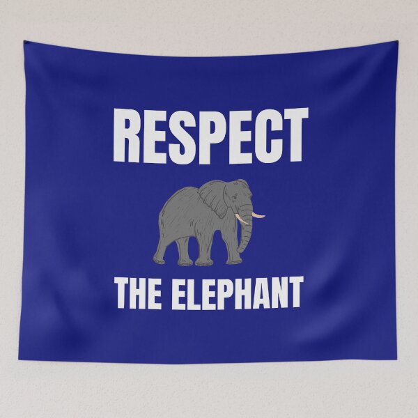 Item preview, Respect The Elephant designed and sold by fev-rocks.