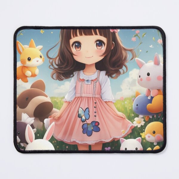 Item preview, Cute Chibi Girl 001 designed and sold by Alexis Art Collection.