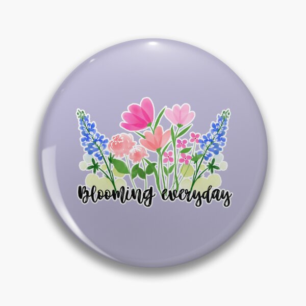 Item preview, Blooming Everyday | Colorful Watercolor Flowers designed and sold by Kimochi-Shop.