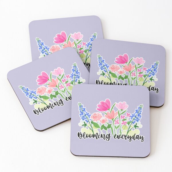Item preview, Blooming Everyday | Colorful Watercolor Flowers designed and sold by Kimochi-Shop.