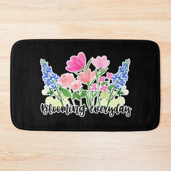 Item preview, Blooming Everyday | Colorful Watercolor Flowers designed and sold by Kimochi-Shop.