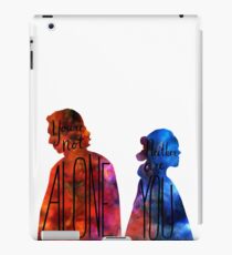 "You're Not Alone." Rey - Kylo (transparent) iPad Case/Skin