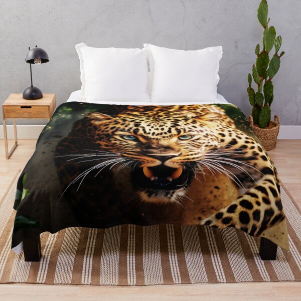 Item preview, Fierce Tiger in its Natural Wildlife Habitat designed and sold by JojoArtEvo.