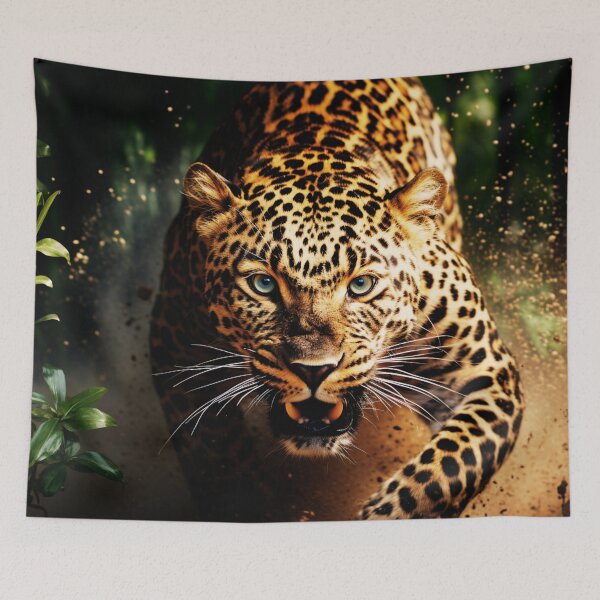 Item preview, Fierce Tiger in its Natural Wildlife Habitat designed and sold by JojoArtEvo.