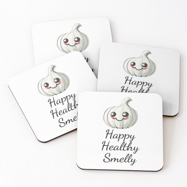 Item preview, Happy, healthy, smelly, cute garlic designed and sold by twisted-dot.