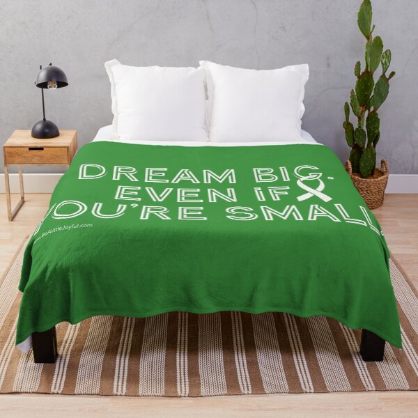Item preview, Dwarfism Awareness White Edition: Dream Big. Even if you are Small. designed and sold by BeALittleJoyful.