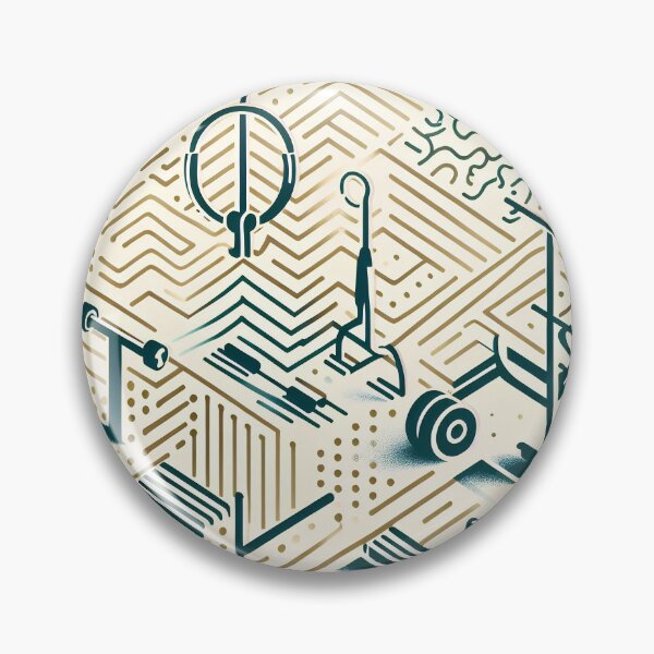 Item preview, Exercise equipment and zigzag gradation patterns designed and sold by tasilrio.