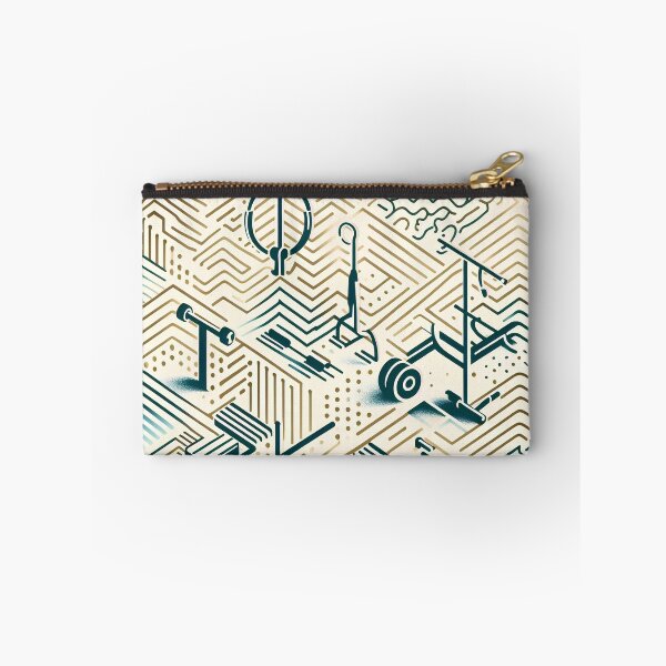 Item preview, Exercise equipment and zigzag gradation patterns designed and sold by tasilrio.