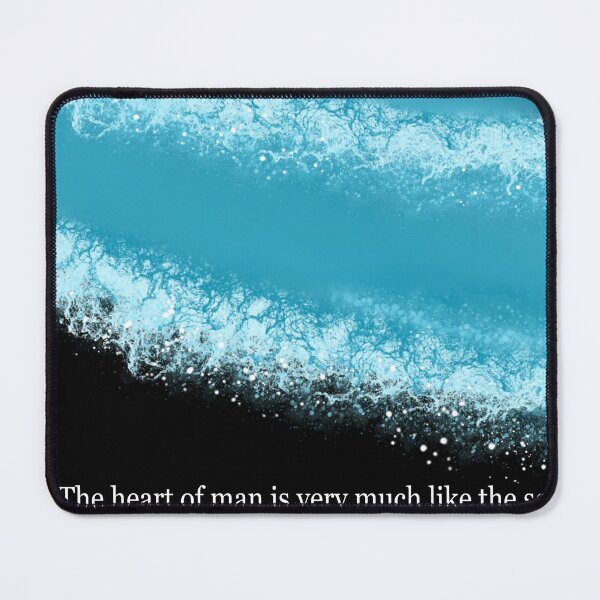 Item preview, Blue Ocean, Van Gogh Quote designed and sold by ClearAndHappy.