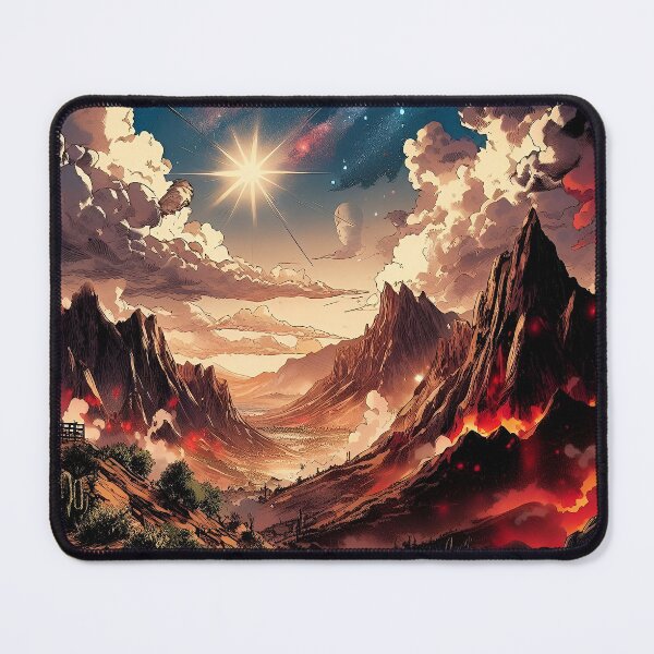 Item preview, Blazing Superstition Mountains designed and sold by BlauesSternWolf.