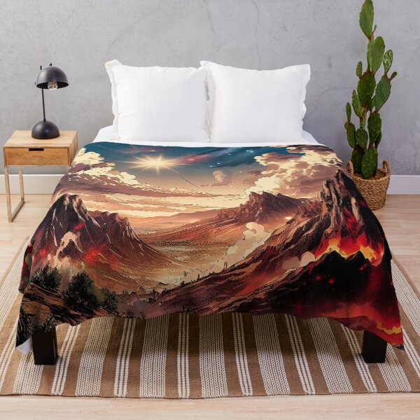 Item preview, Blazing Superstition Mountains designed and sold by BlauesSternWolf.